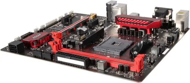 Alt view image 5 of 6 - MSI PERFORMANCE GAMING B350M Gaming PRO AM4 AMD B350 Micro ATX AMD Motherboard