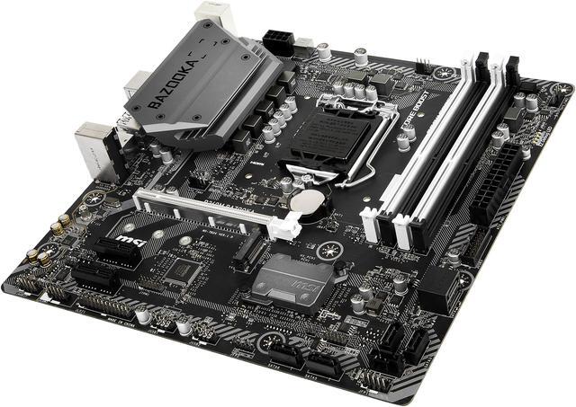 Alt view image 3 of 9 - MSI ARSENAL GAMING B360M BAZOOKA LGA 1151 (300 Series) Intel B360 Micro ATX Intel Motherboard