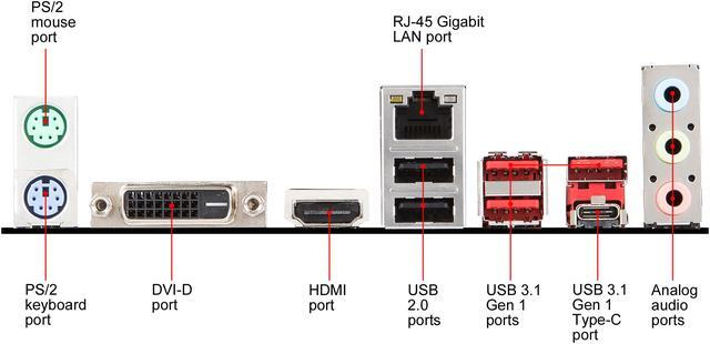 Alt view image 7 of 9 - MSI ARSENAL GAMING B360M BAZOOKA LGA 1151 (300 Series) Intel B360 Micro ATX Intel Motherboard