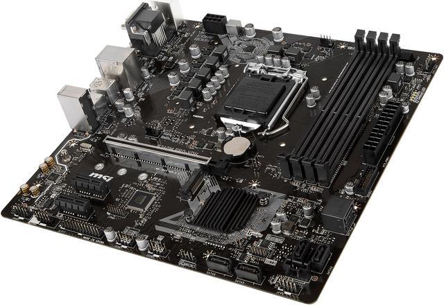 Alt view image 3 of 8 - MSI PRO B360M PRO-VDH LGA 1151 (300 Series) Intel B360 Micro ATX Intel Motherboard