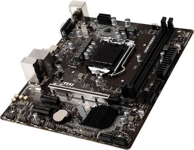 Alt view image 2 of 6 - MSI H310M PRO-VH LGA 1151 (300 Series) Intel H310 HDMI Micro ATX Intel Motherboard