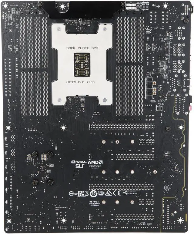 Alt view image 5 of 6 - Recertified MSI X399 SLI PLUS sTR4 AMD X399 SATA 6Gb/s USB 3.1 ATX Motherboards - AMD for Ryzen Threadripper
