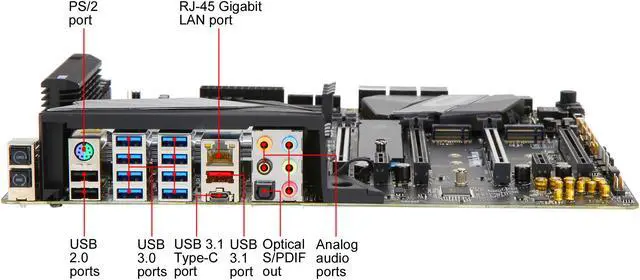 Alt view image 6 of 6 - Recertified MSI X399 SLI PLUS sTR4 AMD X399 SATA 6Gb/s USB 3.1 ATX Motherboards - AMD for Ryzen Threadripper
