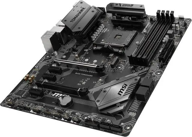 Alt view image 5 of 8 - MSI ARSENAL GAMING B450 TOMAHAWK AM4 AMD B450 USB 3.1 HDMI ATX AMD Motherboard
