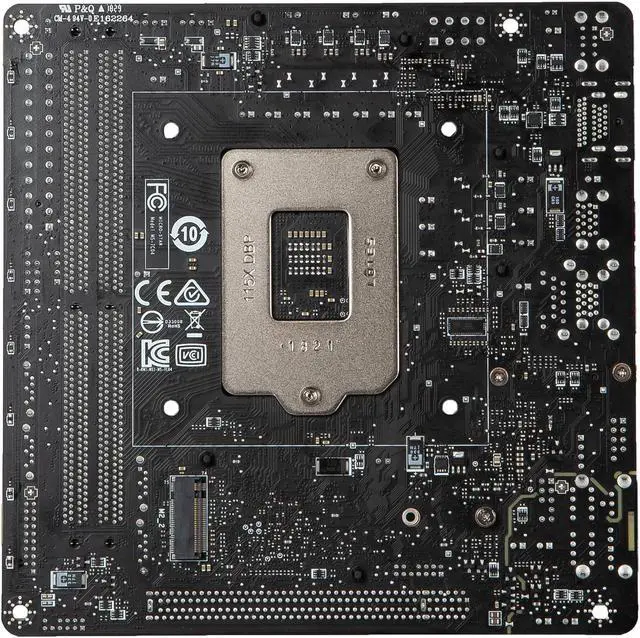 Alt view image 5 of 8 - MSI MPG Z390I GAMING EDGE AC LGA 1151 (300 Series) Intel Z390 HDMI USB 3.1 Mini ITX Intel Motherboard