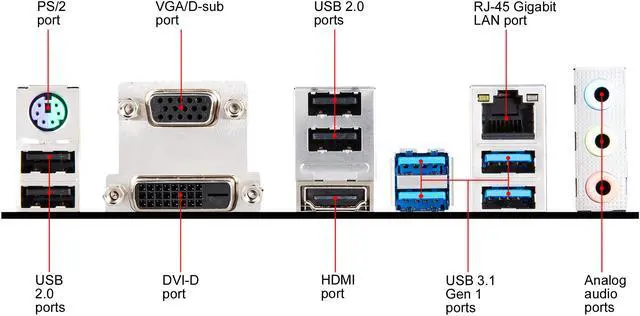 Alt view image 6 of 8 - MSI PRO B450M PRO-VDH PLUS AM4 AMD B450 USB 3.1 HDMI Micro ATX AMD Motherboard