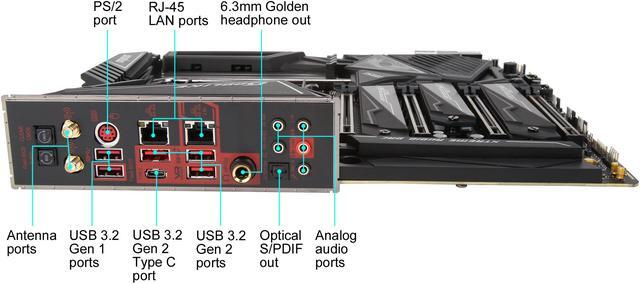 Alt view image 11 of 15 - MSI MEG X570 GODLIKE Gaming Motherboard AMD AM4 SATA 6Gb/s M.2 USB 3.2 Wi-Fi 6 Extended-ATX