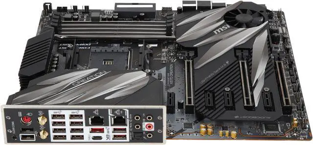 Alt view image 12 of 17 - MSI PRESTIGE X570 CREATION Motherboard AMD AM4 SATA 6Gb/s M.2 USB 3.2 Wi-Fi 6 Extended-ATX