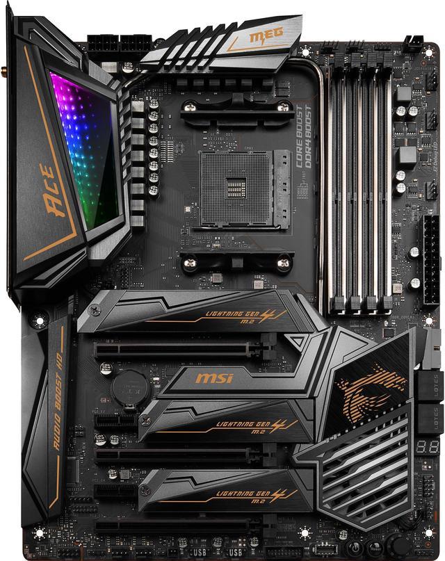 MSI MEG X570 ACE AM4 ATX AMD Motherboard - Newegg.com