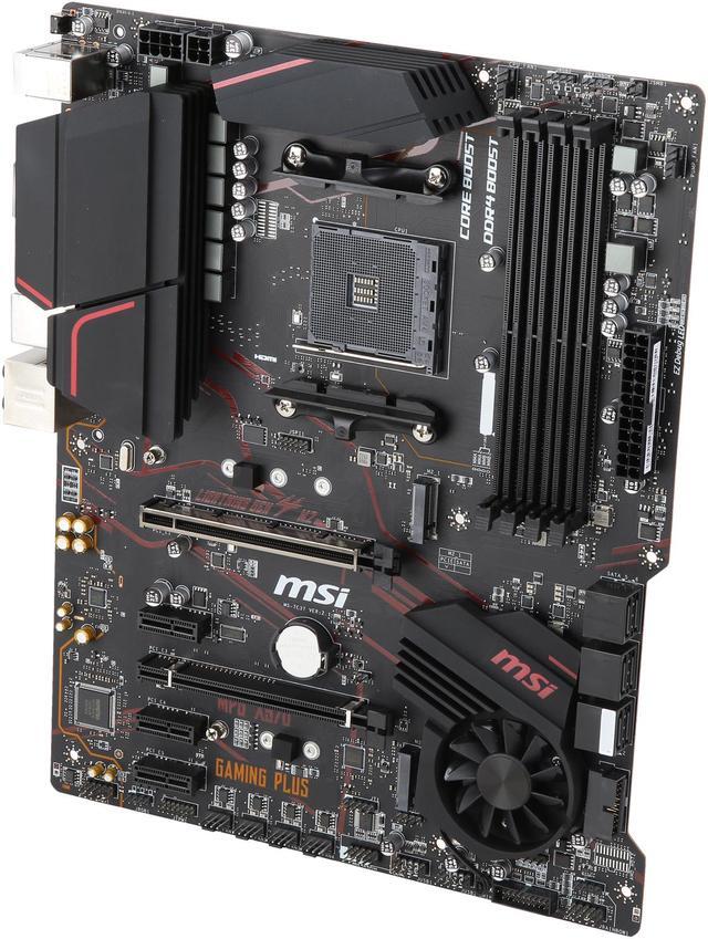Alt view image 9 of 12 - MSI MPG X570 GAMING PLUS Gaming Motherboard AMD AM4 SATA 6Gb/s M.2 USB 3.2 Gen 2 HDMI ATX