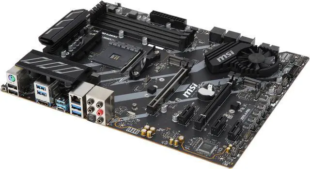 Alt view image 4 of 9 - MSI X570-A PRO Motherboard AMD AM4 SATA 6Gb/s M.2 USB 3.2 Gen 2 HDMI ATX