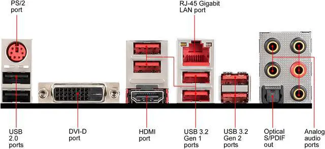 Alt view image 10 of 11 - MSI X470 GAMING PLUS MAX AM4 AMD X470 ATX AMD Motherboard