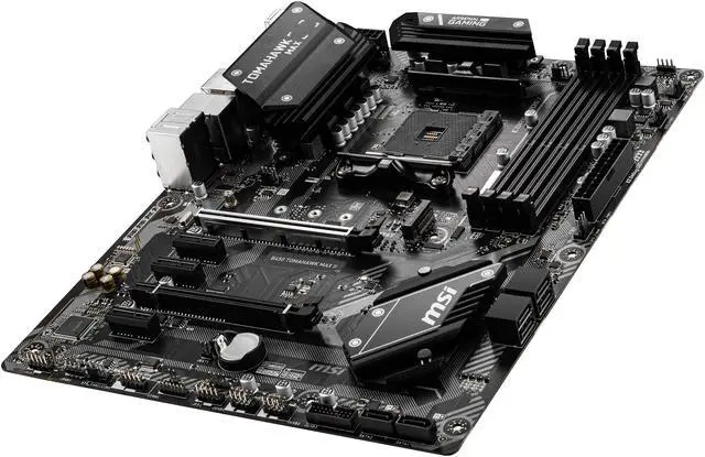Alt view image 4 of 7 - MSI B450 TOMAHAWK MAX II AM4 AMD B450 ATX AMD Motherboard
