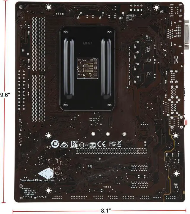 Alt view image 5 of 5 - MSI PRO B450M PRO-M2 MAX AM4 AMD B450 USB 3.0 Micro ATX AMD Motherboard