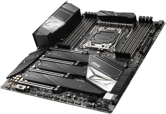 Alt view image 4 of 5 - MSI Creator X299 LGA 2066 Intel X299 Extended ATX Intel Motherboard - OEM