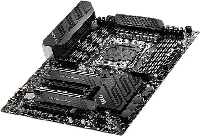 Alt view image 4 of 9 - MSI PRO X299 PRO LGA 2066 Intel X299 ATX Intel Motherboard