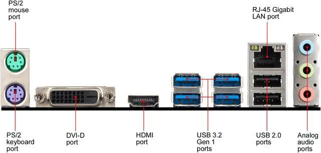 Alt view image 6 of 9 - MSI A320M-A PRO AM4 AMD A320 USB 3.0 Micro ATX AMD Motherboard