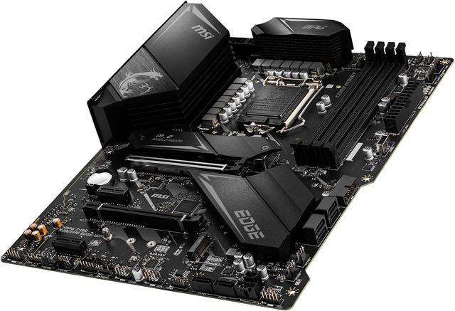 Alt view image 6 of 7 - MSI MPG Z490 GAMING EDGE WIFI LGA 1200 Intel Z490 ATX Intel Motherboard