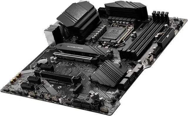 Alt view image 4 of 8 - MSI PRO Z490-A PRO LGA 1200 Intel Z490 ATX Intel Motherboard