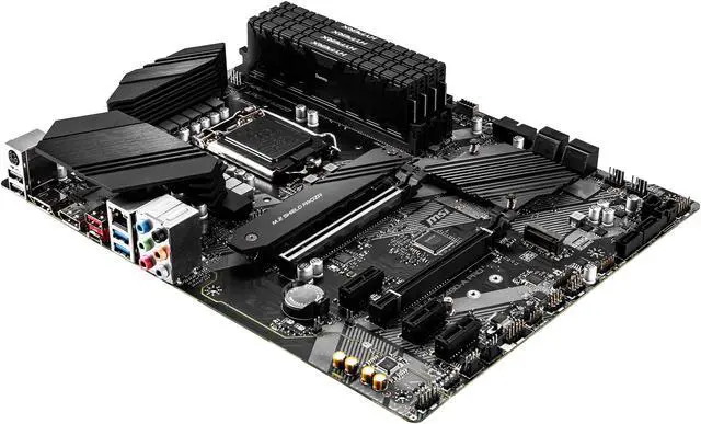 Alt view image 5 of 8 - MSI PRO Z490-A PRO LGA 1200 Intel Z490 ATX Intel Motherboard