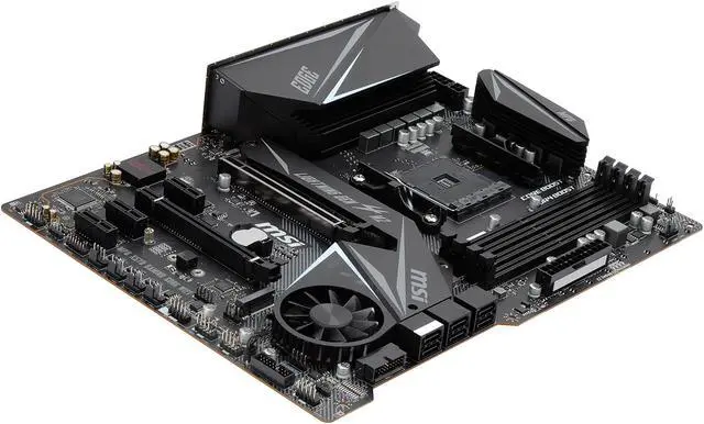 Alt view image 4 of 9 - MSI MPG X570 GAMING EDGE WIFI AM4 AMD X570 ATX AMD Motherboard