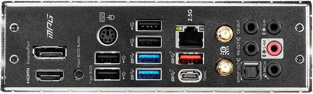 Alt view image 9 of 12 - MSI MPG B550 GAMING CARBON WIFI AM4 AMD B550 USB 3.0 ATX AMD Motherboard