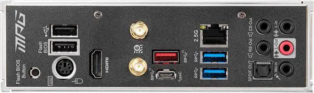 Alt view image 9 of 12 - MSI MPG B550I GAMING EDGE WIFI AM4 AMD B550 Mini ITX AMD Motherboard