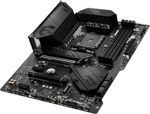 Alt view image 5 of 10 - MSI MPG B550 GAMING PLUS AM4 AMD B550 USB 3.0 ATX AMD Motherboard
