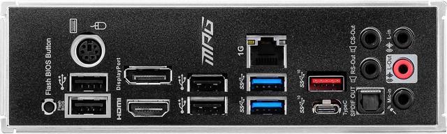 Alt view image 6 of 10 - MSI MPG B550 GAMING PLUS AM4 AMD B550 USB 3.0 ATX AMD Motherboard