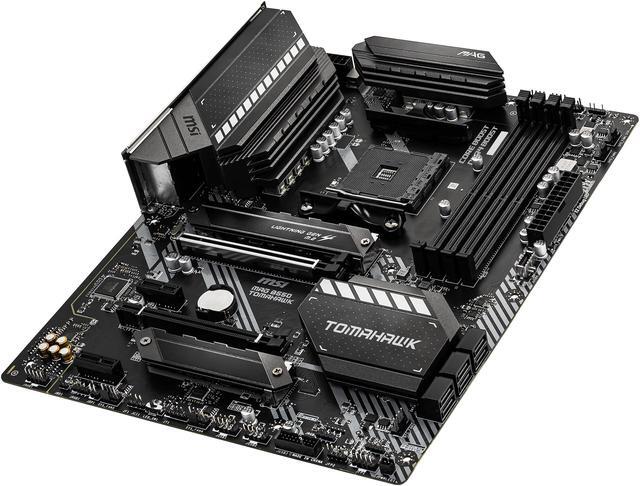 Alt view image 7 of 12 - MSI MAG B550 TOMAHAWK AM4 AMD B550 USB 3.0 ATX AMD Motherboard