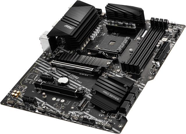 Alt view image 6 of 10 - MSI PRO B550-A PRO AM4 AMD B550 USB 3.0 ATX AMD Motherboard