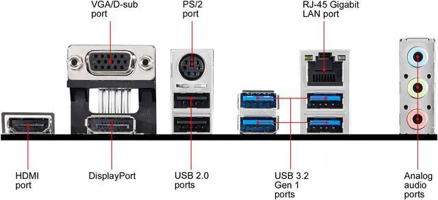 Alt view image 7 of 10 - MSI A520M PRO AM4 AMD A520 Micro ATX AMD Motherboard