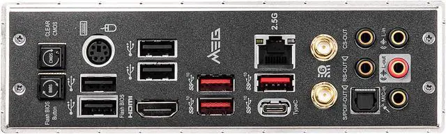 Alt view image 5 of 9 - MSI MEG B550 UNIFY-X AM4 AMD B550 USB 3.0 ATX AMD Motherboard