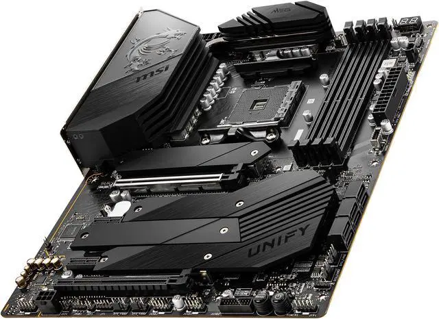 Alt view image 5 of 10 - MSI MEG B550 UNIFY AM4 AMD B550 USB 3.0 ATX AMD Motherboard