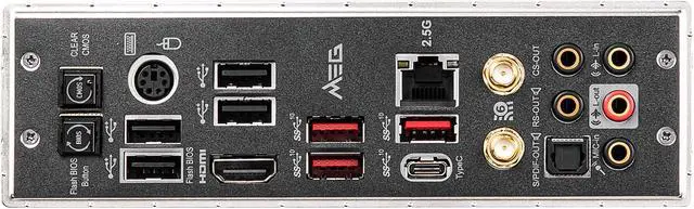 Alt view image 6 of 10 - MSI MEG B550 UNIFY AM4 AMD B550 USB 3.0 ATX AMD Motherboard