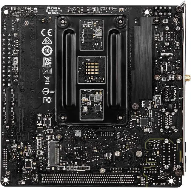 Alt view image 9 of 12 - MSI MPG B550I GAMING EDGE MAX WIFI AM4 AMD B550 Mini ITX AMD Motherboard