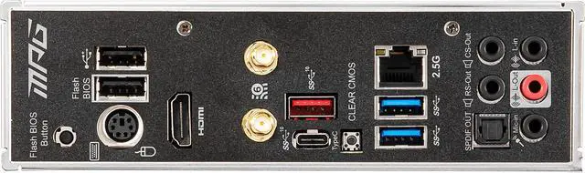 Alt view image 7 of 12 - MSI MPG B550I GAMING EDGE MAX WIFI AM4 AMD B550 Mini ITX AMD Motherboard