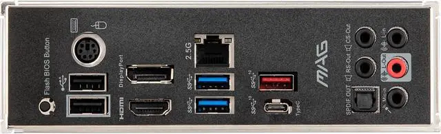 Alt view image 6 of 10 - MSI MAG B550 TORPEDO AM4 AMD B550 ATX AMD Motherboard