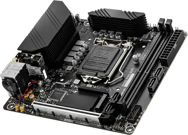 Alt view image 5 of 11 - MSI PRO H410I PRO WIFI LGA 1200 Intel H410 Mini ITX Intel Motherboard