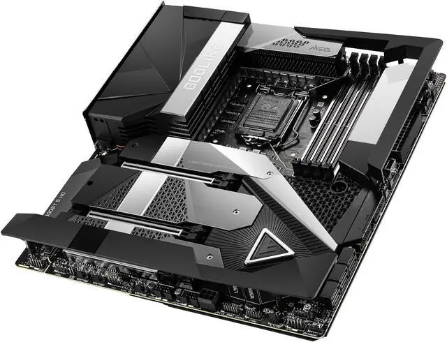Alt view image 5 of 10 - MSI MEG Z590 GODLIKE LGA 1200 Intel Z590 Extended ATX Intel Motherboard
