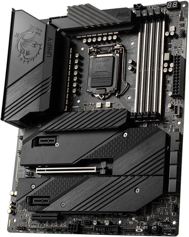 Alt view image 3 of 10 - MSI MEG Z590 UNIFY LGA 1200 ATX Intel Motherboard