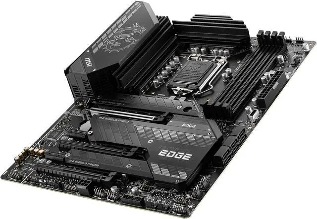Alt view image 5 of 8 - MSI MPG Z590 GAMING EDGE WIFI LGA 1200 Intel Z590 ATX Intel Motherboard