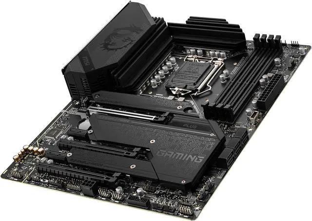 Alt view image 5 of 8 - MSI MPG Z590 GAMING PLUS LGA 1200 Intel Z590 ATX Intel Motherboard
