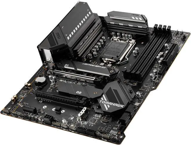 Alt view image 5 of 8 - MSI MAG B560 TOMAHAWK WIFI LGA 1200 Intel B560 ATX Intel Motherboard