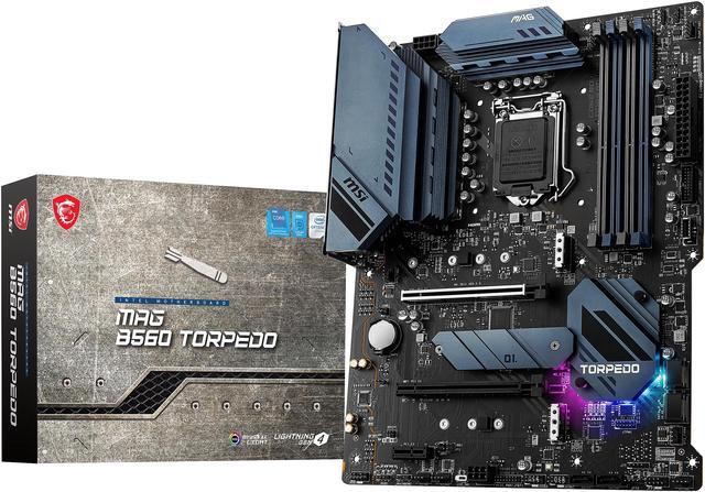 Alt view image 7 of 7 - MSI MAG B560 TORPEDO LGA 1200 Intel B560 ATX Intel Motherboard