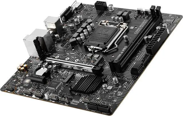 Alt view image 5 of 8 - MSI H510M-A PRO LGA 1200 Intel H510 Micro ATX Intel Motherboard