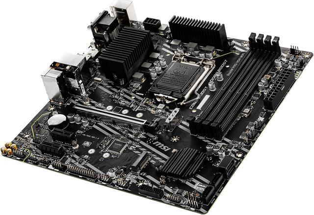 Alt view image 4 of 7 - MSI B460M PRO-VDH WIFI LGA 1200 Intel B460 Micro ATX Intel Motherboard