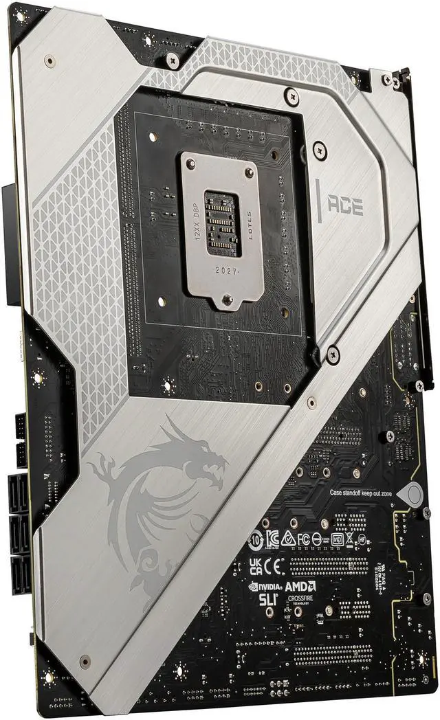 Alt view image 9 of 10 - MSI MEG Z590 ACE GOLD EDITION LGA 1200 Intel Z590 ATX Intel Motherboard