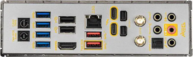 Alt view image 8 of 10 - MSI MEG Z590 ACE GOLD EDITION LGA 1200 Intel Z590 ATX Intel Motherboard