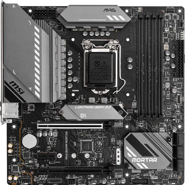Main image of MSI MAG B560M MORTAR LGA 1200 Intel B560 Micro ATX Intel Motherboard